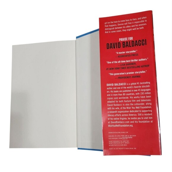 To Die For David Baldacci Hardcover 6:20 Man Thriller Mystery Crime 2024 - Picture 7 of 11